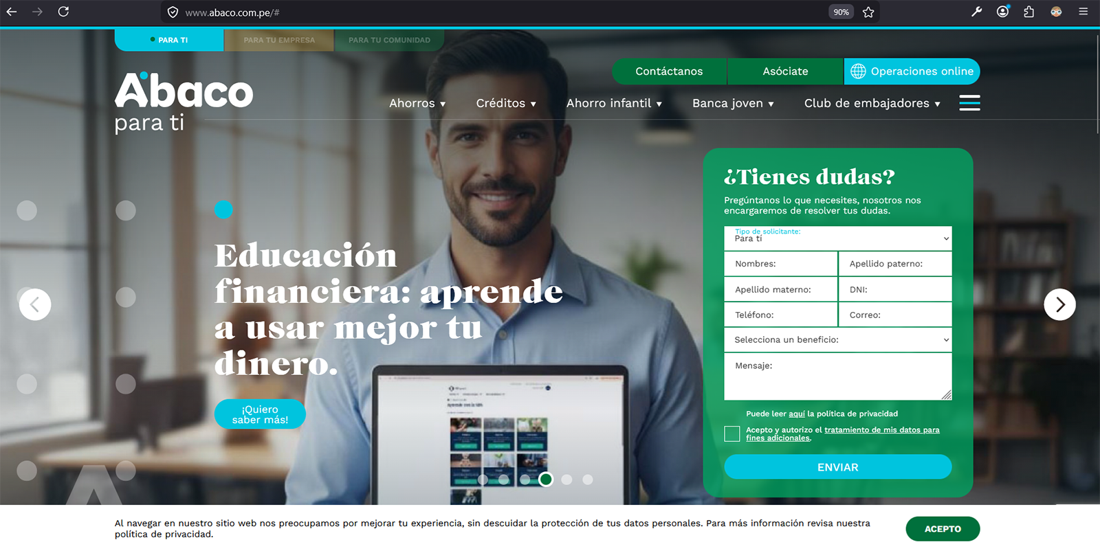 web de abaco