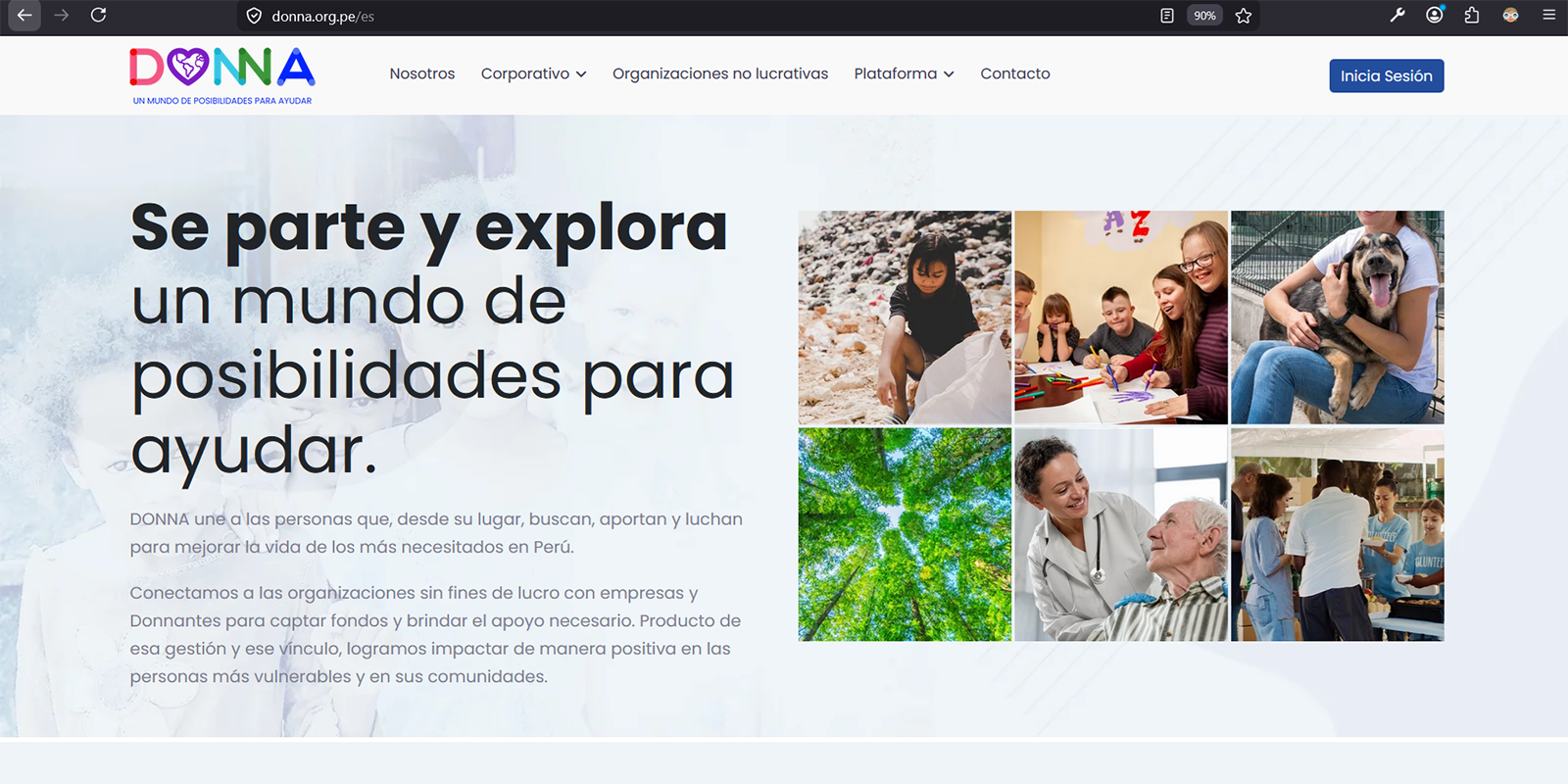 web de donna