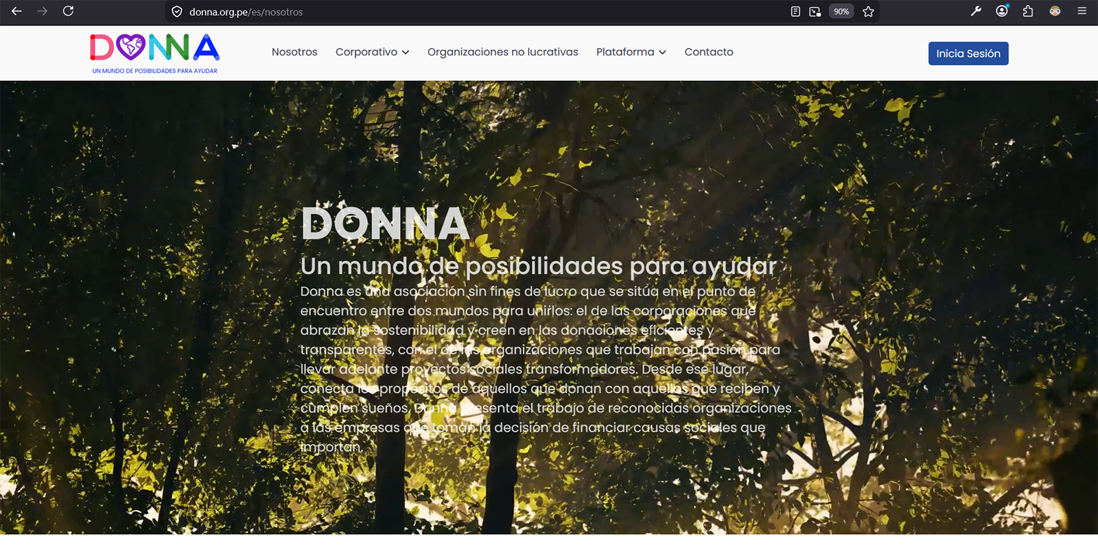 web de donna