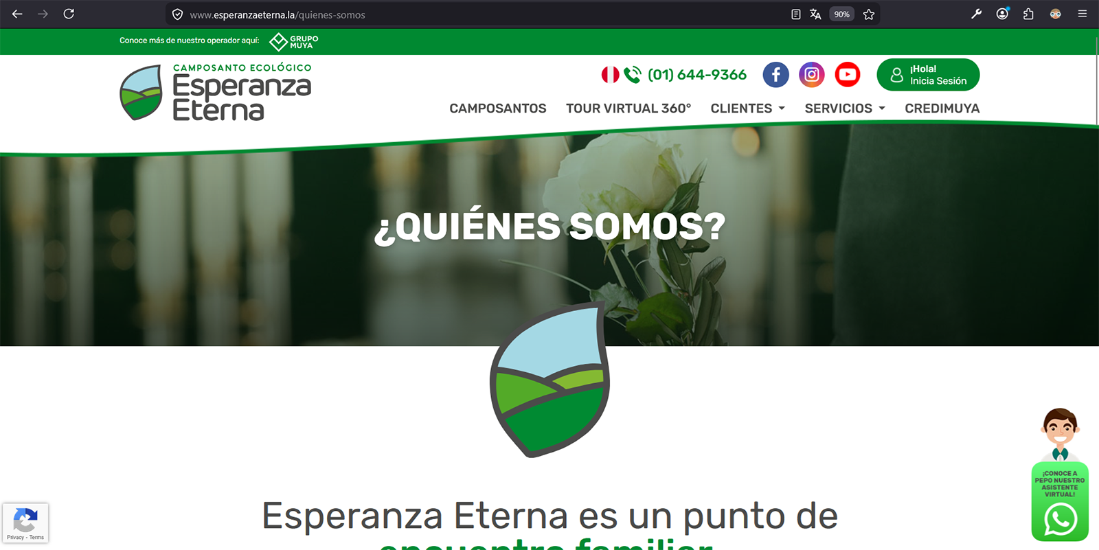web de esperanza