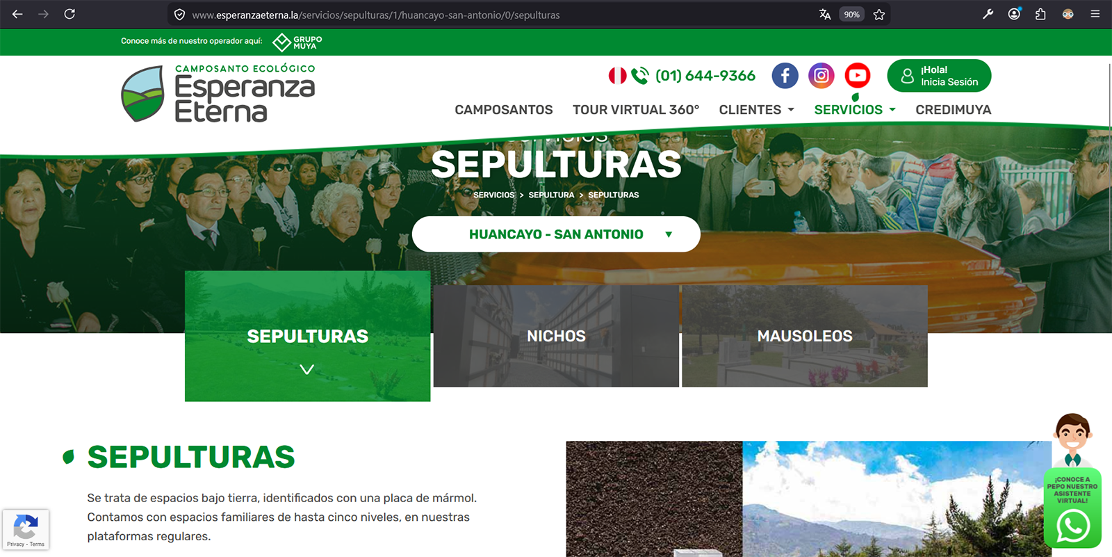 web de esperanza