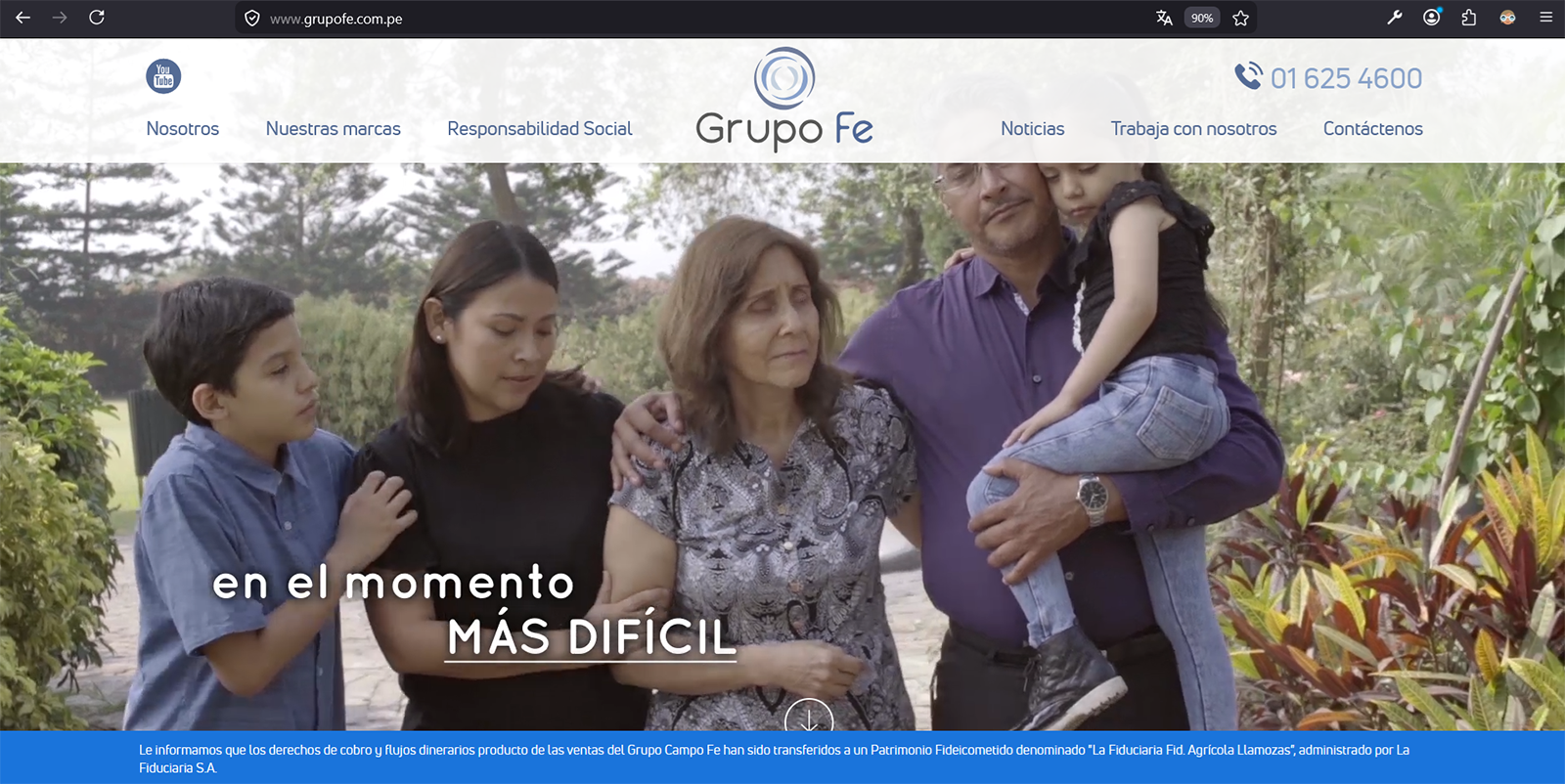 web de grupofe