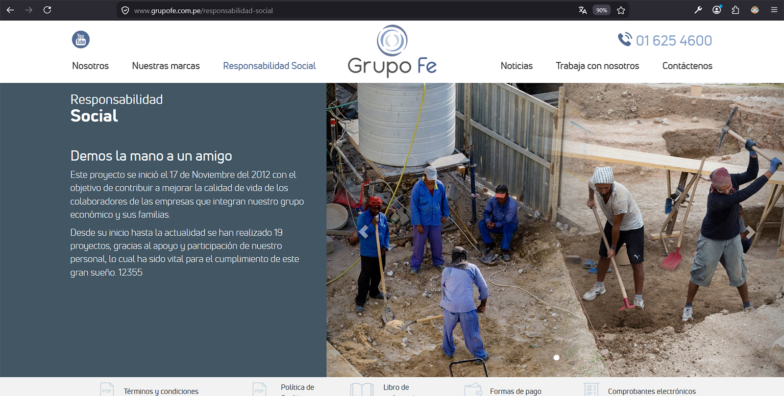 web de grupofe