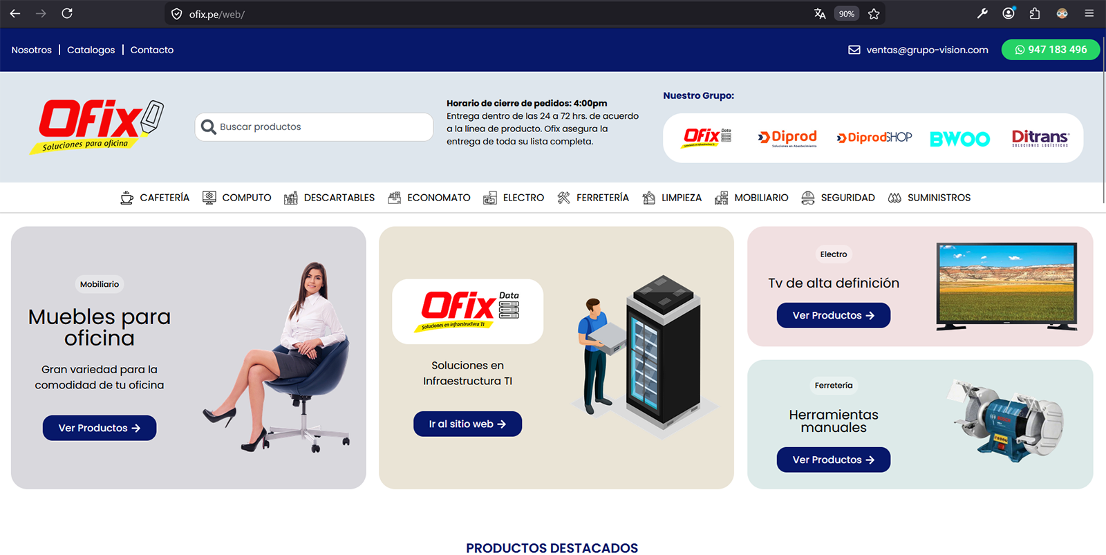 web de ofix
