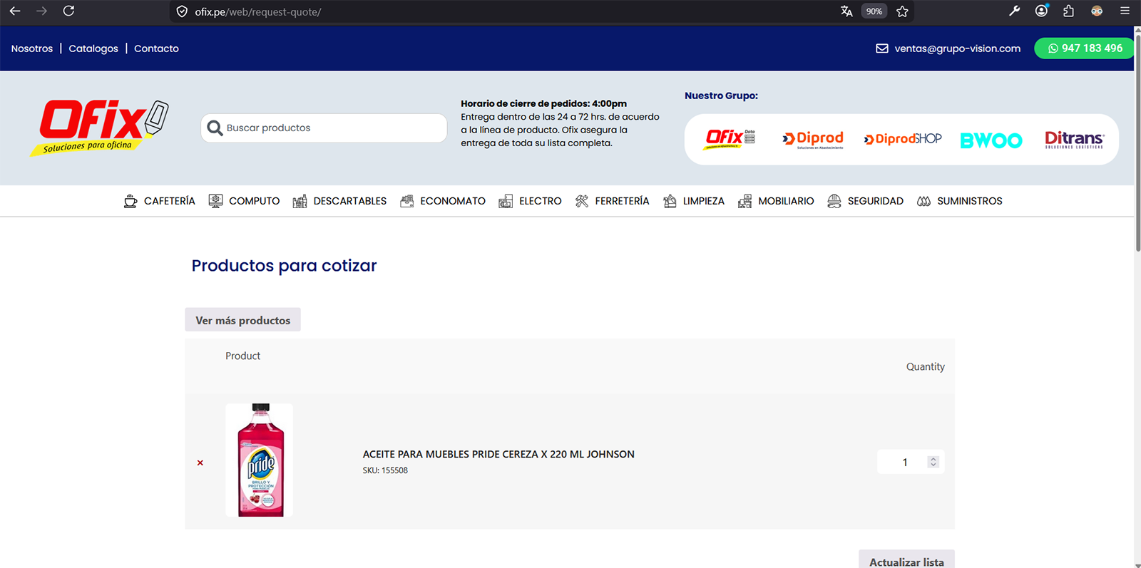 web de ofix