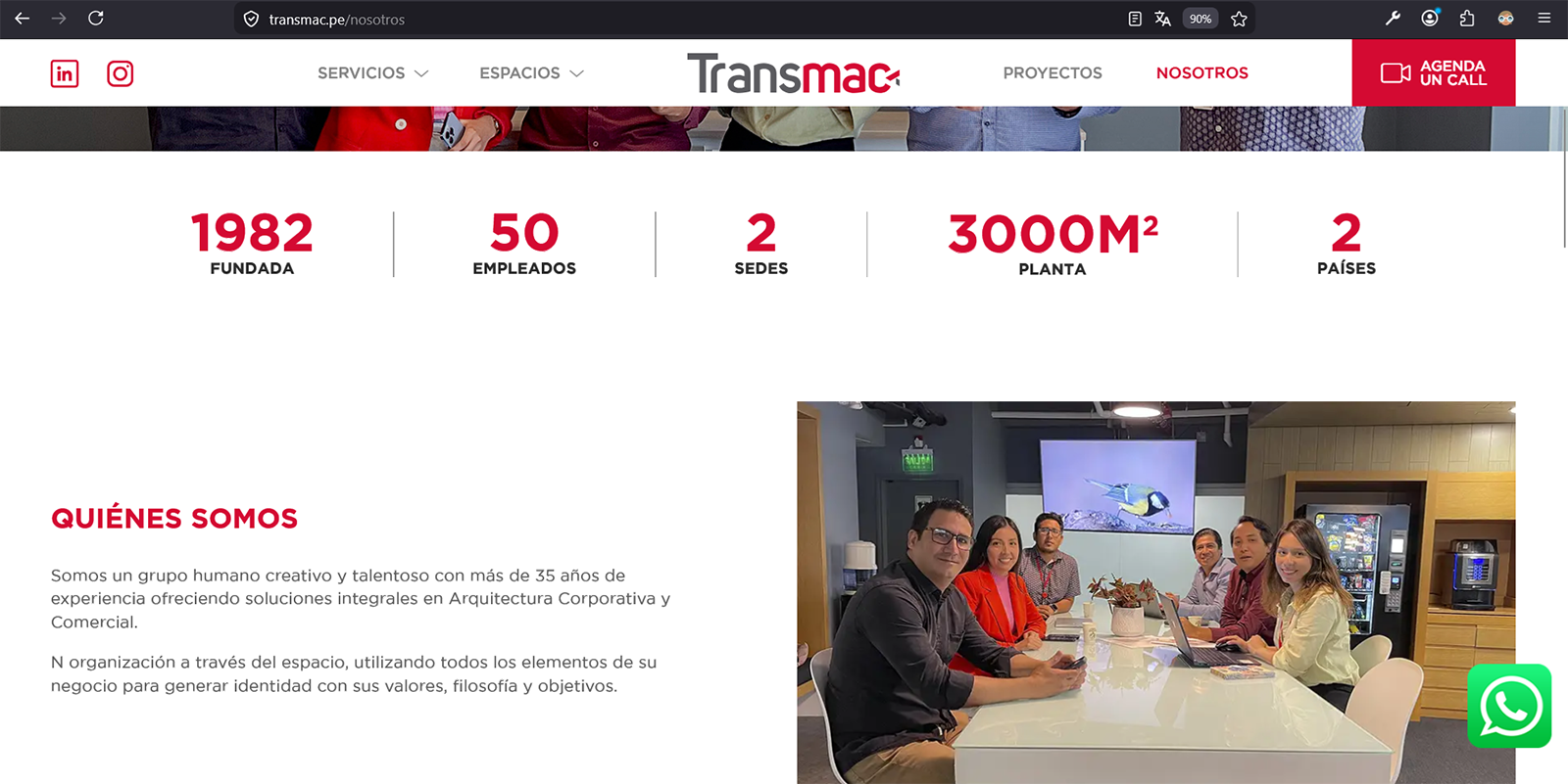 web de transmac